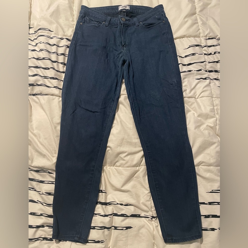 Paige Verdugo Ankle Skinny Jeans - Size 30